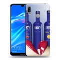 Дизайнерский пластиковый чехол для Huawei Y6 (2019) Skyy Vodka