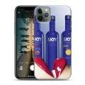 Дизайнерский пластиковый чехол для Iphone 11 Pro Skyy Vodka