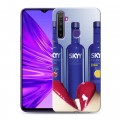 Дизайнерский силиконовый чехол для Realme 5 Skyy Vodka