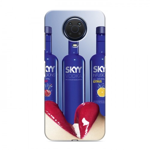 Дизайнерский пластиковый чехол для Nokia G20 Skyy Vodka