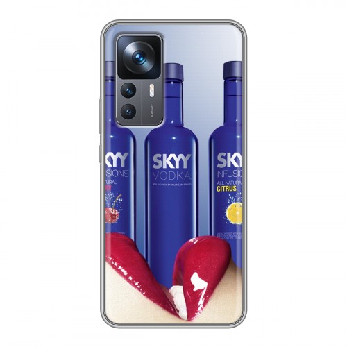 Дизайнерский силиконовый чехол для Xiaomi 12T Skyy Vodka