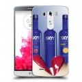 Дизайнерский пластиковый чехол для LG G3 (Dual-LTE) Skyy Vodka