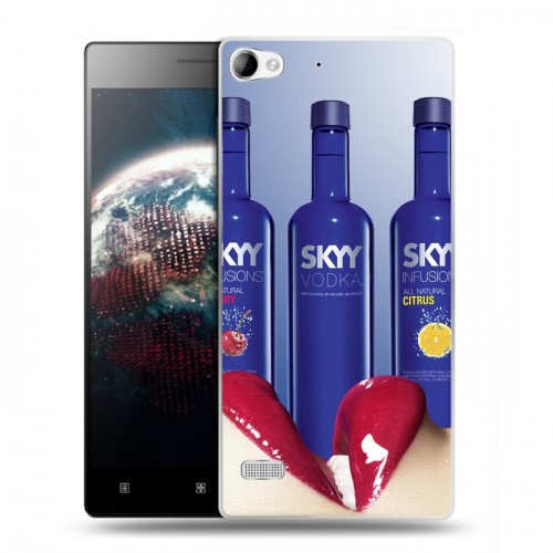 Дизайнерский пластиковый чехол для Lenovo Vibe X2 Skyy Vodka