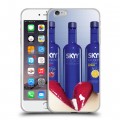 Дизайнерский силиконовый чехол для Iphone 6 Plus/6s Plus Skyy Vodka