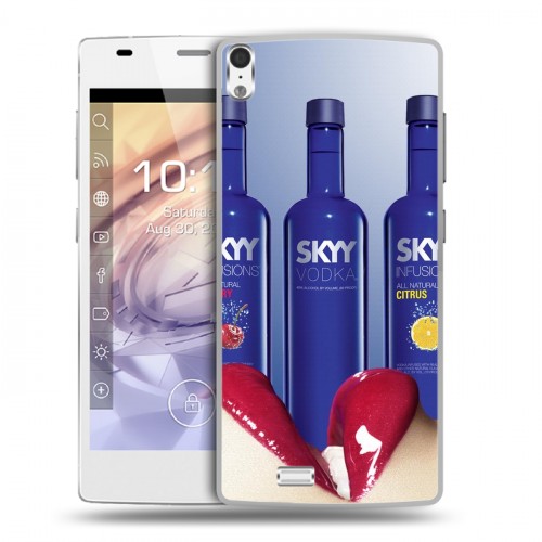 Дизайнерский пластиковый чехол для Prestigio Grace Skyy Vodka