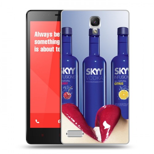 Дизайнерский пластиковый чехол для Xiaomi RedMi Note Skyy Vodka