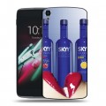 Дизайнерский пластиковый чехол для Alcatel One Touch Idol 3 (5.5) Skyy Vodka
