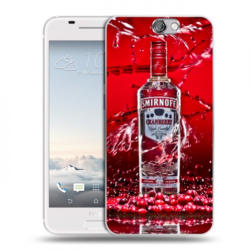 Дизайнерский пластиковый чехол для HTC One A9 Smirnoff