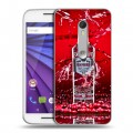 Дизайнерский пластиковый чехол для Lenovo Moto G Smirnoff