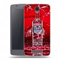 Дизайнерский силиконовый чехол для ZTE Blade L5 Smirnoff