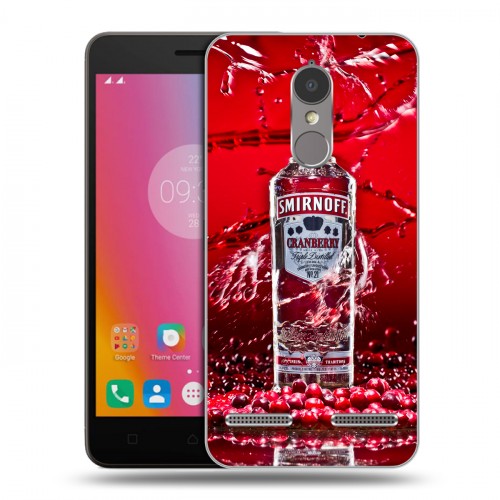 Дизайнерский силиконовый чехол для Lenovo K6 Smirnoff