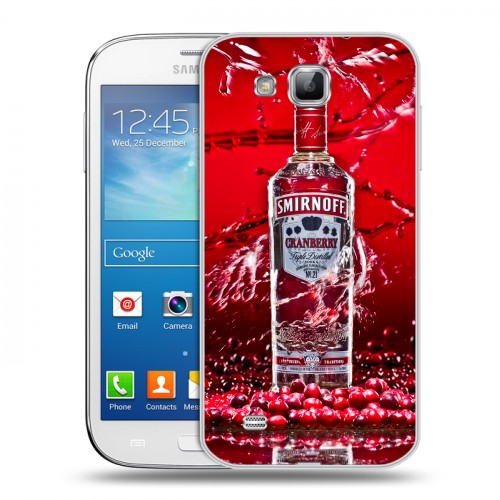 Дизайнерский пластиковый чехол для Samsung Galaxy Premier Smirnoff