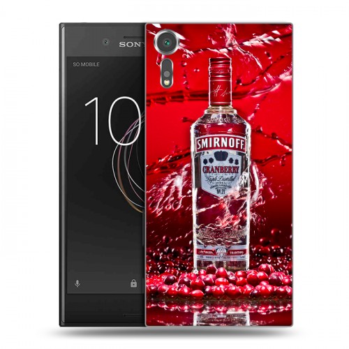 Дизайнерский пластиковый чехол для Sony Xperia XZs Smirnoff