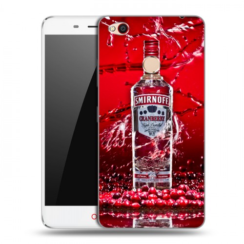 Дизайнерский пластиковый чехол для ZTE Nubia N1 Smirnoff