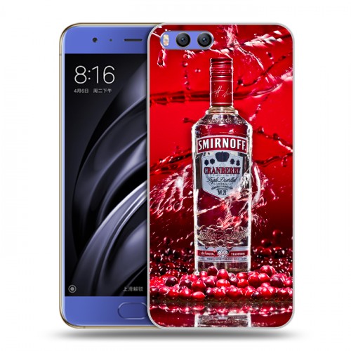 Дизайнерский пластиковый чехол для Xiaomi Mi6 Smirnoff