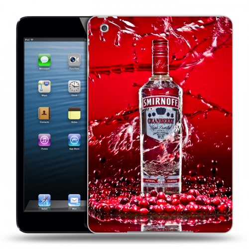 Дизайнерский пластиковый чехол для Ipad Mini Smirnoff