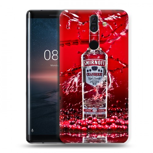 Дизайнерский пластиковый чехол для Nokia 8 Sirocco Smirnoff