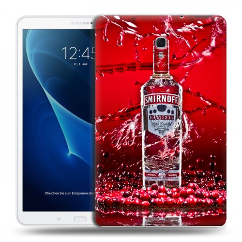 Дизайнерский силиконовый чехол для Samsung Galaxy Tab A 10.5 Smirnoff
