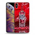 Дизайнерский силиконовый чехол для Iphone Xs Max Smirnoff