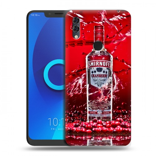 Дизайнерский силиконовый чехол для Alcatel 5V Smirnoff