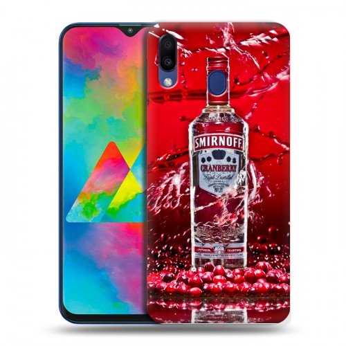 Дизайнерский пластиковый чехол для Samsung Galaxy M20 Smirnoff