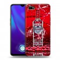 Дизайнерский силиконовый с усиленными углами чехол для OPPO A1k Smirnoff