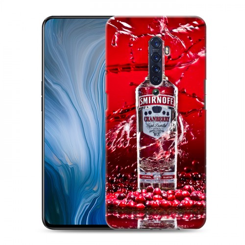 Дизайнерский пластиковый чехол для OPPO Reno2 Z Smirnoff