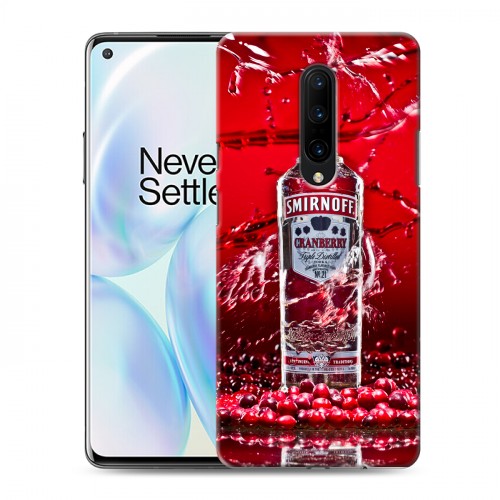 Дизайнерский пластиковый чехол для OnePlus 8 Smirnoff