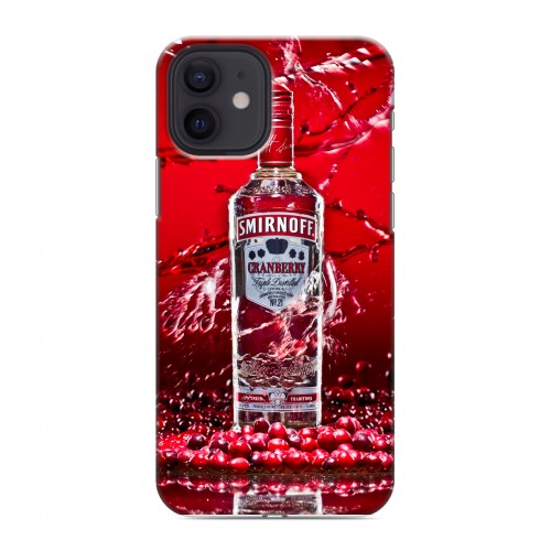 Дизайнерский силиконовый чехол для Iphone 12 Smirnoff