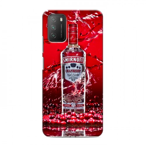 Дизайнерский пластиковый чехол для Xiaomi Poco M3 Smirnoff