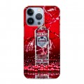 Дизайнерский силиконовый чехол для Iphone 13 Pro Smirnoff