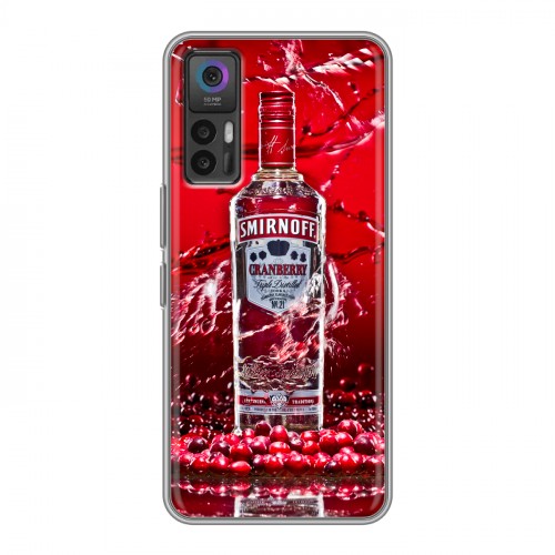 Дизайнерский силиконовый чехол для TCL 30 Smirnoff