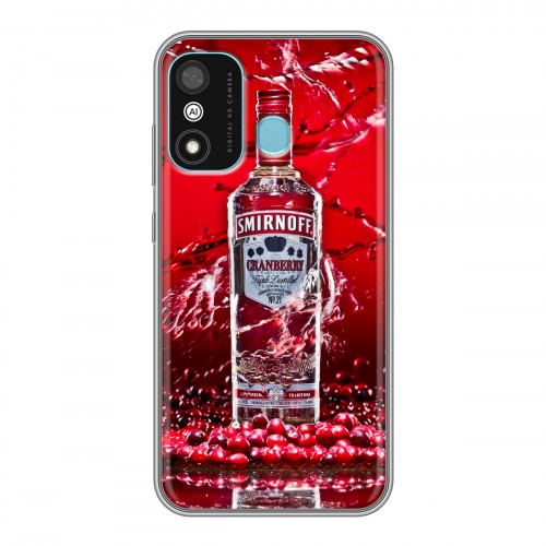 Дизайнерский силиконовый чехол для Itel A27 Smirnoff