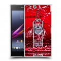 Дизайнерский пластиковый чехол для Sony Xperia Z Ultra  Smirnoff