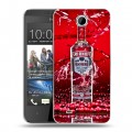 Дизайнерский пластиковый чехол для HTC Desire 300 Smirnoff