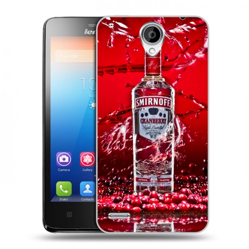 Дизайнерский пластиковый чехол для Lenovo S890 Smirnoff