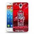 Дизайнерский пластиковый чехол для Lenovo S650 Ideaphone Smirnoff