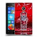 Дизайнерский пластиковый чехол для Microsoft Lumia 435 Smirnoff