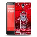 Дизайнерский силиконовый чехол для Xiaomi RedMi Note Smirnoff