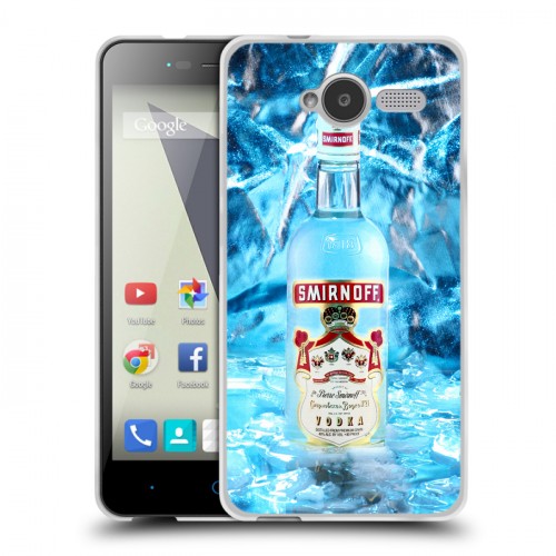 Дизайнерский пластиковый чехол для ZTE Blade L3 Smirnoff