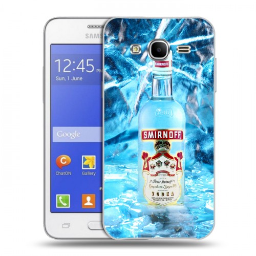 Дизайнерский силиконовый чехол для Samsung Galaxy J7 Smirnoff