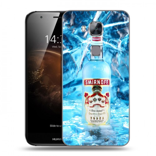 Дизайнерский пластиковый чехол для Huawei G8 Smirnoff