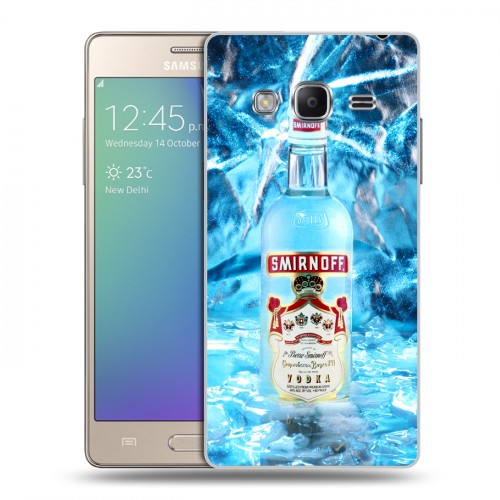 Дизайнерский пластиковый чехол для Samsung Z3 Smirnoff