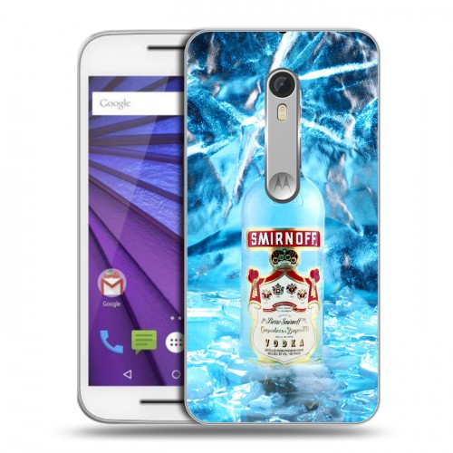 Дизайнерский пластиковый чехол для Lenovo Moto G Smirnoff