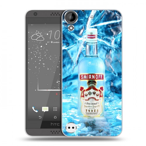 Дизайнерский пластиковый чехол для HTC Desire 530 Smirnoff