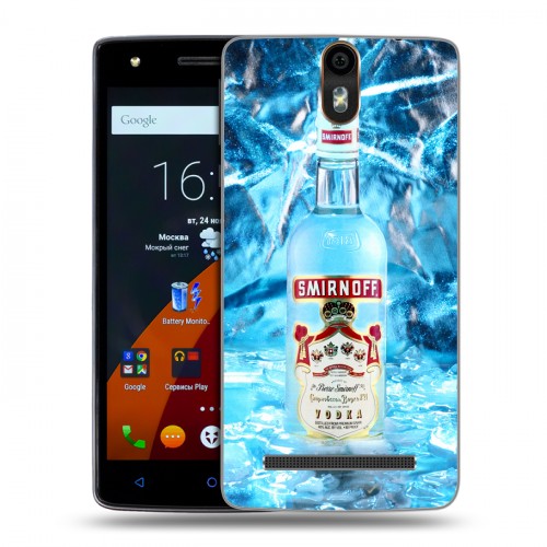 Дизайнерский силиконовый чехол для Wileyfox Storm Smirnoff