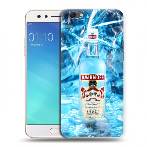 Дизайнерский силиконовый чехол для OPPO F3 Smirnoff