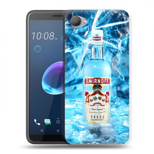 Дизайнерский пластиковый чехол для HTC Desire 12 Smirnoff