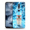 Дизайнерский пластиковый чехол для Nokia 6.1 Plus Smirnoff