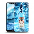 Дизайнерский силиконовый чехол для Nokia 5.1 Plus Smirnoff